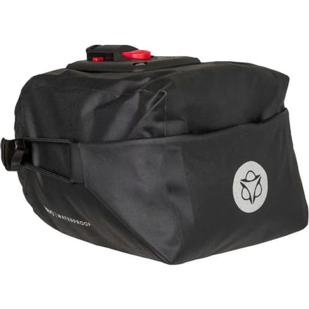 AGU Shelter - Zadeltas - 1L - Waterdichte Fietstas - Zwart - 100% Waterdicht - KLICKfix Systeem - Lichtgewicht - Reflecterend