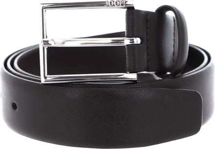 JOOP! Leren Riem Elegant Coll. Belt 3,5 CM W80 D`Brown Donkerbruin