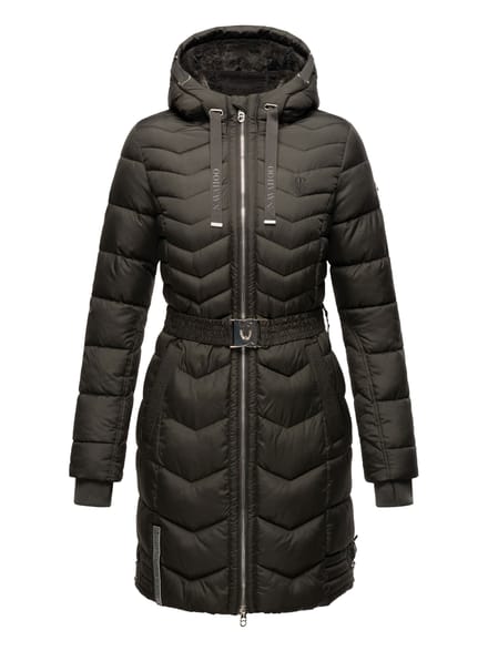Navahoo Alpenveilchen dames winter gewatteerde jas – Warm, lang & stijlvol