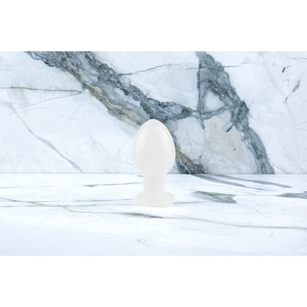 Buttplug Ava - Unique Handmade Buttplug of Clear Quartz