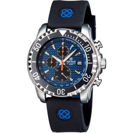 Deep Blue AP Chronograph quartz diver Blue