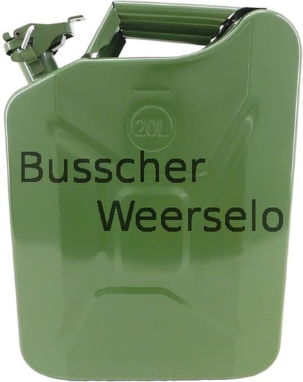 Jerrycan - 20 liter - Legergroen