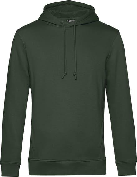 Organic Inspire Hooded° B&C Collectie maat S Forest Green
