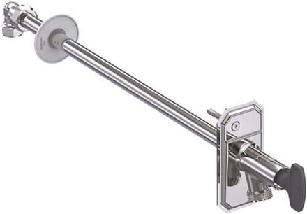 Geberit 300 vorstvrije buitenkraan - vorstvrij 3/4 x 400 met sleutel