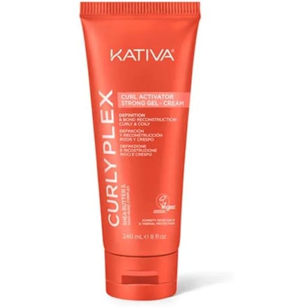 KATIVA Curly Plex Curl Activator Strong Gel Cream 240 ml