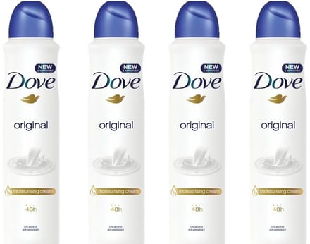 Dove Deo Spray XL Original - 4 x 250 ml