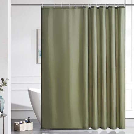 Douchegordijn - waterdicht - 1 stuk - polyester - 200x200 cm