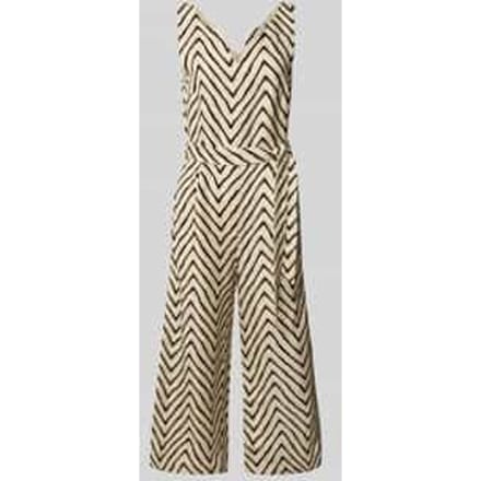 Regular fit jumpsuit met strikceintuur