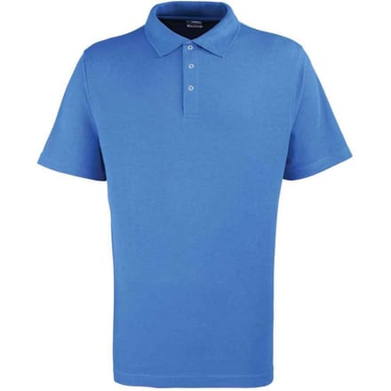 Premier Heren Press Stud Werkpoloshirt (Koningsblauw)