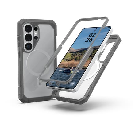 Urban Armor Gear Trooper Case Samsung Galaxy S26 Ultra Grijs MagSafe compatible, Met magneetmodule