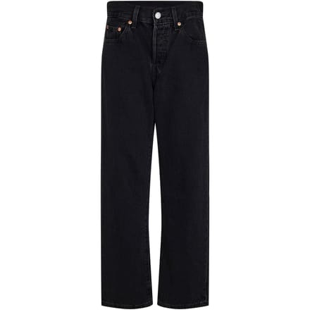 Levis Dames/Dames 501 Korte Jeans (Maanzwart)