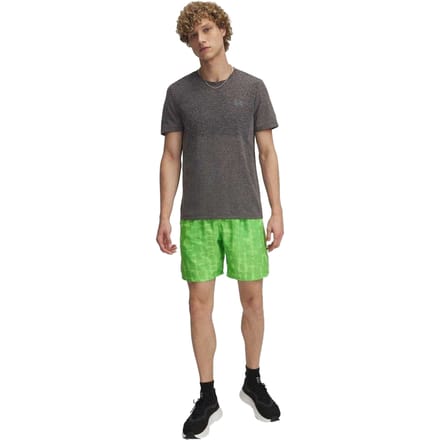 Under Armour Lichtgewicht hardloopbroek met patroon voor heren (Groen)