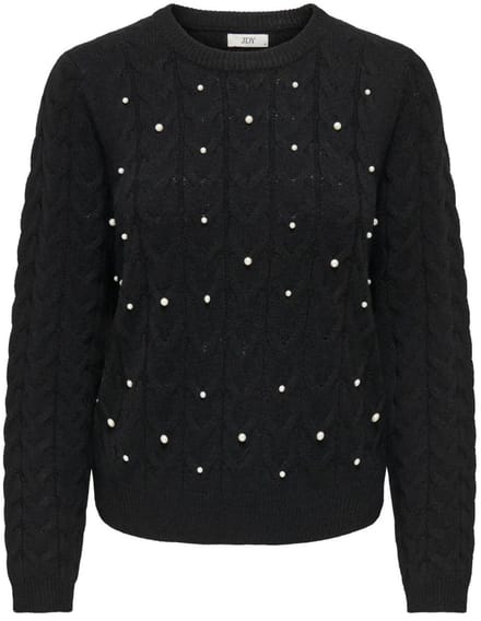 Jacqueline de Yong Jdycarmen ls o-neck pearl pullover knt -