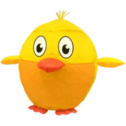 Windzak HQ Bouncing Birdeez Chicken 60 cm 126322 Oranje 60 cm
