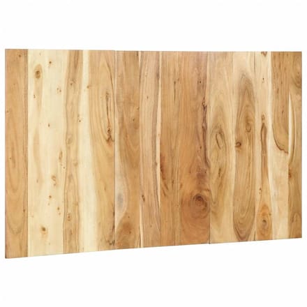 vidaXL - Hoofdbord - 140 - cm - massief - acaciahout