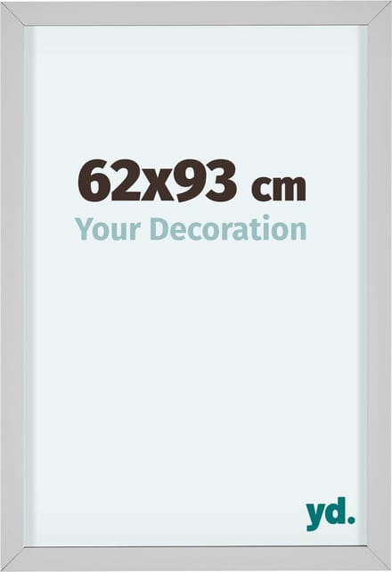Your Decoration - Fotolijst 62x93 cm - Aluminium - Wit - Virginia