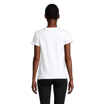 SOLS Dames/Dames Pioneer T-Shirt (Wit)