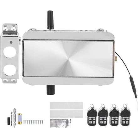 Kit de Serrure de Porte Électronique Intelligente 4 Télécommandes Déverrouillage Bluetooth Anti-?Vol pour la maison white