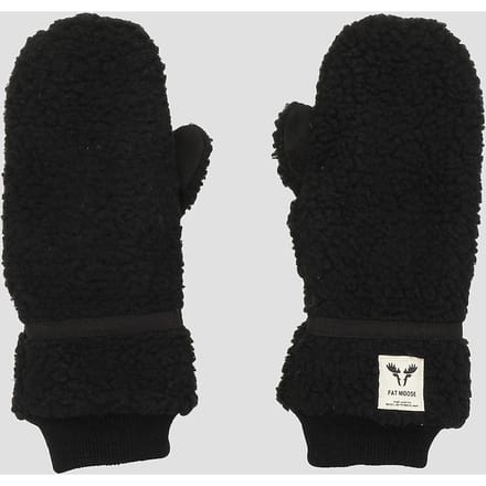 Fat Moose Villy Teddy Wanten zwart