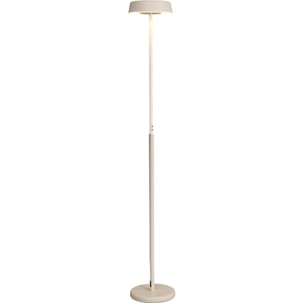 Mantra Iluminación LED vloerlamp Noa II, touchdimmer, staal, wit