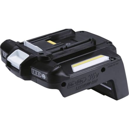 Makita BCV03 accu adapter voor 36V machines (2x 18V naar 36V)