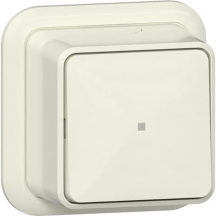 Gira 2-Pool Opbouwbedieningsschakelaar Met Led - 311210