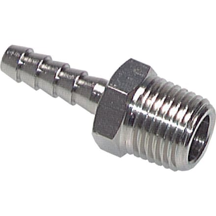 R 3/8'' Buitendraad x 12mm Vernikkeld Messing Slangpilaar 16 Bar [5 Stuks]