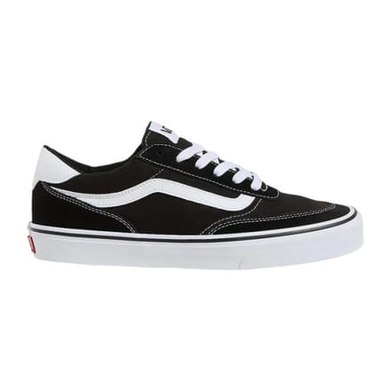 Vans Brooklyn LS SUEDE/CANVAS BLACK/WHITE Unisex Sneakers - BLACK/WHITE