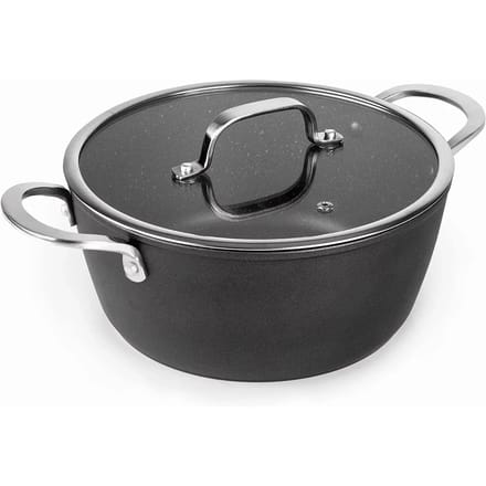 Pot met deksel Lacor Easy 24 cm