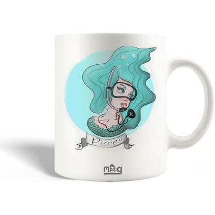 Mug en Céramique Horoscope du jour Poissons