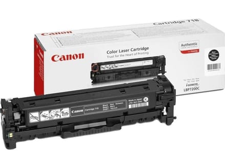 Canon 718 toner cartridge zwart (origineel)