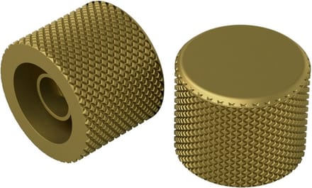 Glorious GMMK PRO 75% Rotary Knob - Goud - Upgrade accessoires - Goud