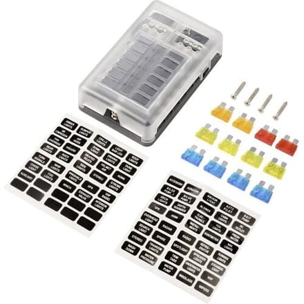 TRU COMPONENTS TC-13473380 Zekeringautomaat 1 stuk(s) TC-13473380 5 A, 10 A, 15 A, 20 A