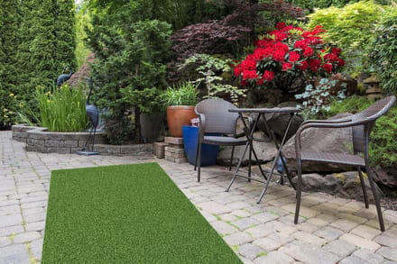 Kunstgras Tapijt DOHA groen - 150cmx230cm - dikte 15mm