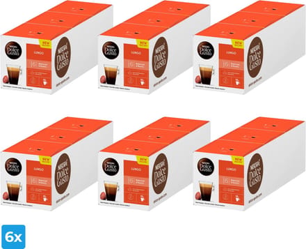 Nescafe Dolce Gusto Lungo (6x 48 cups)