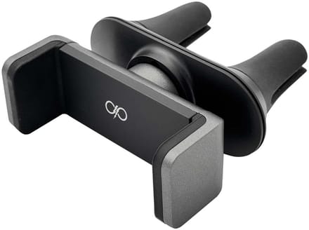 Force Case, Universele autohouder met dubbele clip, 360° draaibaar en verstelbare houder, Zwart