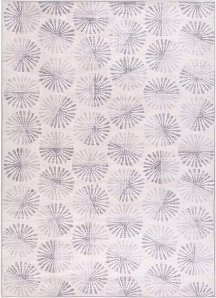 CATAK - Vloerkleed - Gebroken wit - 140 x 200 cm - Polyester