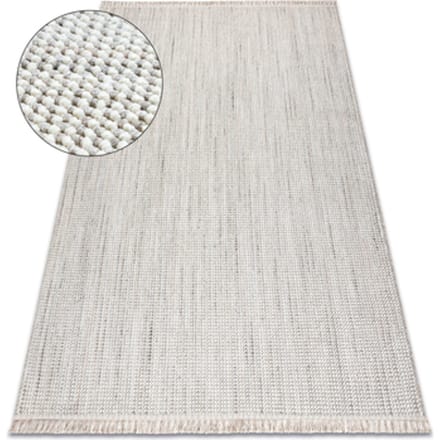 Kleden Rugsx Vloerkleed NANO EO78B Melange, lus, platgeweven wi 80x150 cm