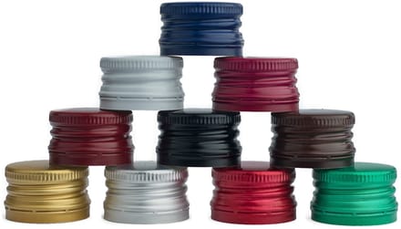 Bimberek - Aluminium Dopjes - 28mm - Rood