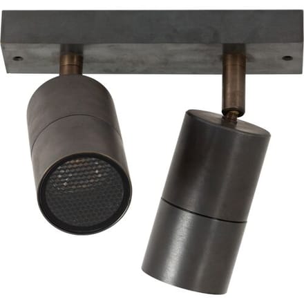 KS Verlichting Focus Double Plafondlamp Brons