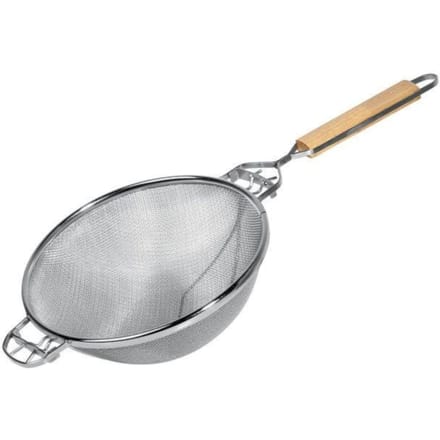 Passoire professionnelle à double maille, acier, diamètre 310 mm, Hendi 639016