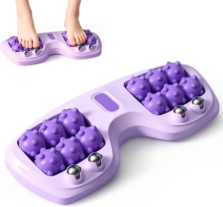 Dubbele Voetmassage Roller voor Stressverlichting en Ontspanning - Effectieve Voetmassager voor Thuisgebruik en Pijnverlichting