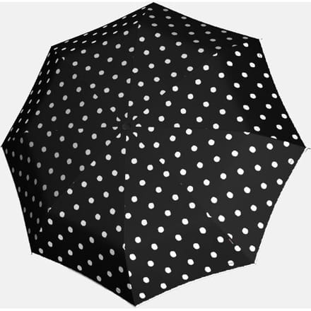 Knirps Paraplu T.760 Stick Automatic Dot Art Black Zwart