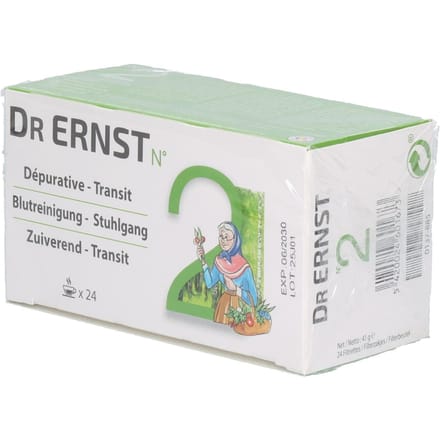 Dr Ernst Thee Nr. 2 Bloedzuiverend 24 Filterzakje