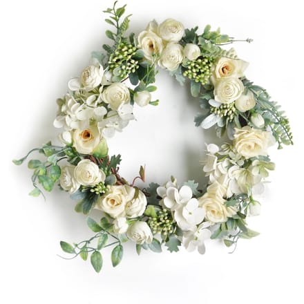 Nepbloem Simulatie Guirlande Plastic Nepbloem Interieur Deur Wanddecoratie beige
