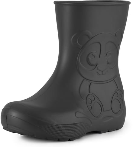 Ladeheid LA-CA-Panda Kinder Regenlaarzen - Rubber - Licht - EVA - Carbone - 28/29