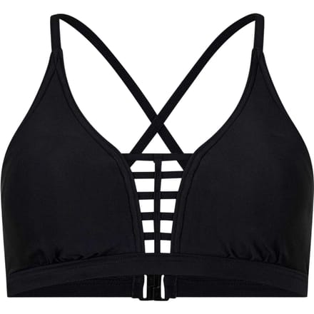 Zoggs Crop-top met ladderpatroon voor dames (Zwart)