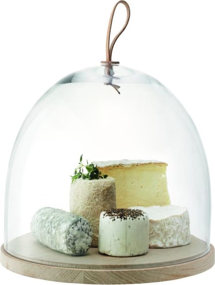 L.S.A. - Ivalo Serveerplateau met Stolp ø 32 cm - Glas - Transparant