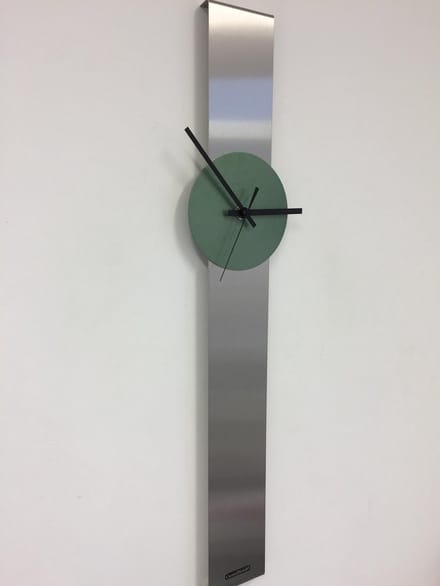 Wandklok SUMMIT MODERN DUTCH DESIGN GREEN