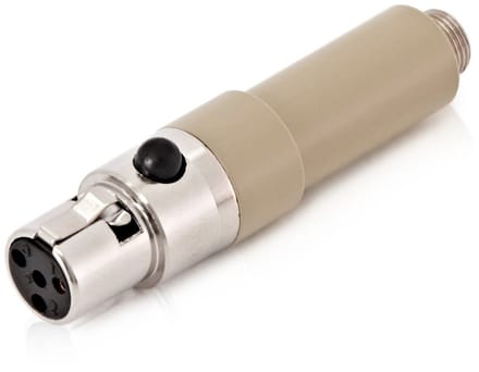 SubZero Threaded Minijack - 4 Pin XLR Adaptor